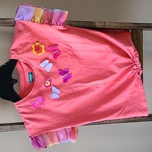 Girls butterfly shirt